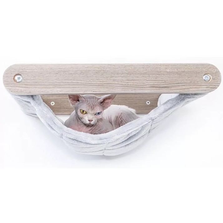 Pat pentru pisici Petrebels Cat Shelves Lazy 50 Old Grey (435307)