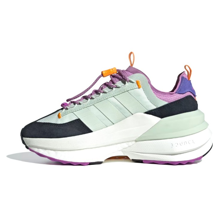 Adidași pentru dame Adidas Avryn_X Linen Green/Preloved Purple, s.36.5