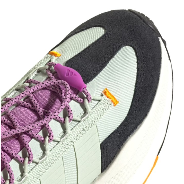 Adidași pentru dame Adidas Avryn_X Linen Green/Preloved Purple, s.36.5