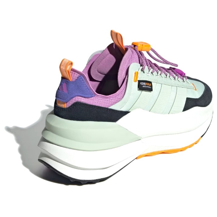Adidași pentru dame Adidas Avryn_X Linen Green/Preloved Purple, s.37.5