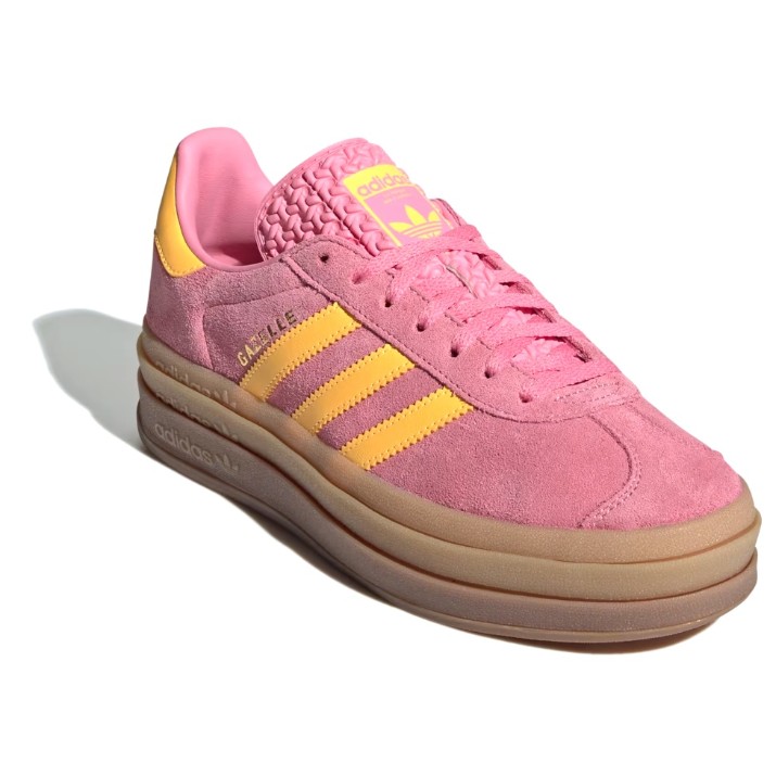 Кеды женские Adidas Gazelle Bold W Bliss Pink/Spark, s.38