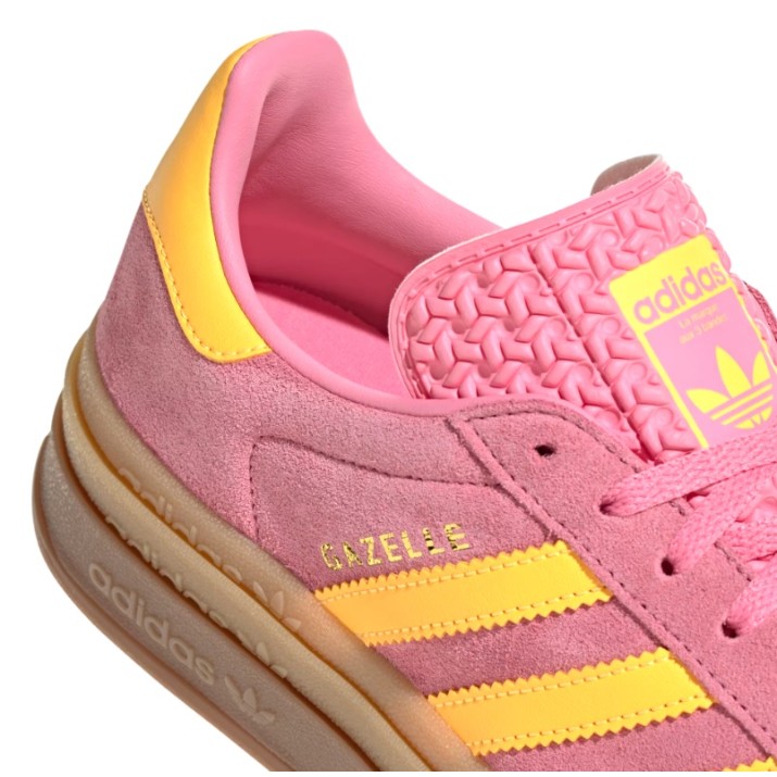 Кеды женские Adidas Gazelle Bold W Bliss Pink/Spark, s.40