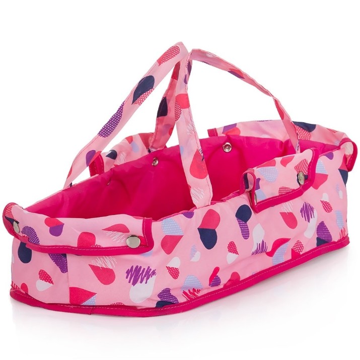 Cărucior pentru păpuși Chipolino Dora Hearts (KZKDR02402HE)
