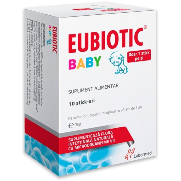 Supliment alimentar Labormed Eubiotic Baby Stick N10