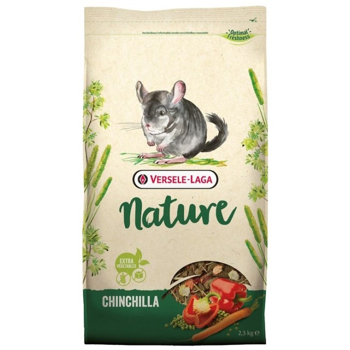 Корм для грызунов Versele Laga Nature Chinchilla 2.3kg