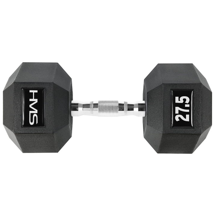 Гантель HMS 2x27.5kg Hex Pro
