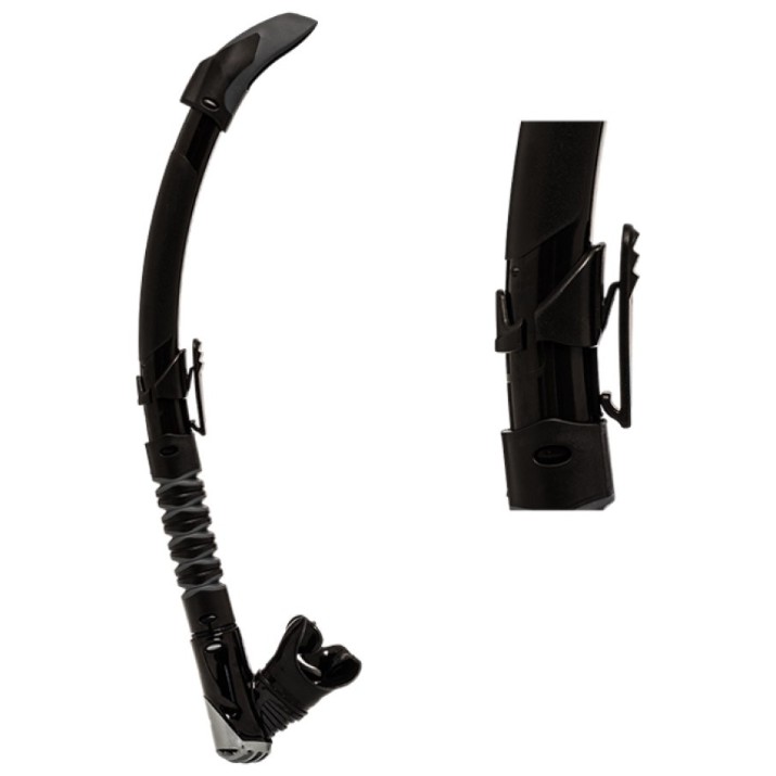 Трубка для ныряния Aqualung Zephyr Flex Black/Black (SN135111)
