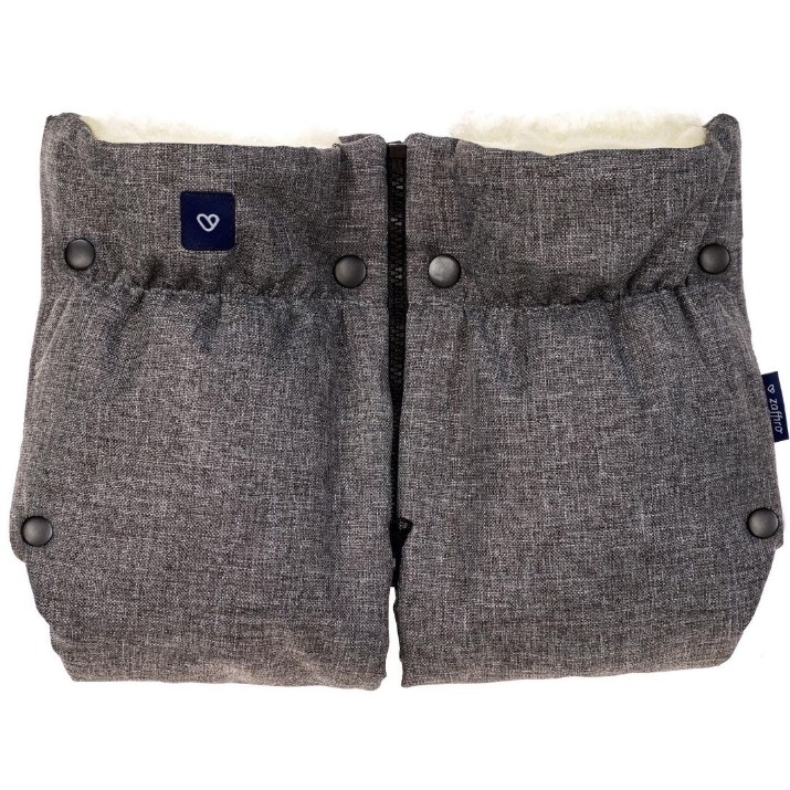 Mufă cărucior Womar Zaffiro Wool Melange Grey