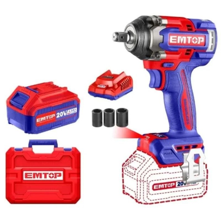 Гайковёрт EMTOP ECIWL2050