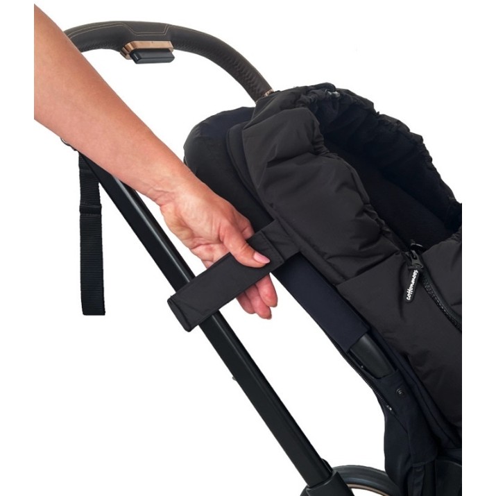 Детский зимний чехол Cottonmoose Mini Moose Prime Soft Black 0-12month