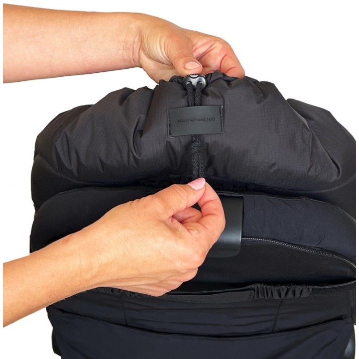 Детский зимний чехол Cottonmoose Mini Moose Prime Soft Black 0-12month