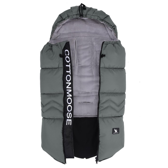 Husa de iarnă pentru copii Cottonmoose North Graphite 0-36month