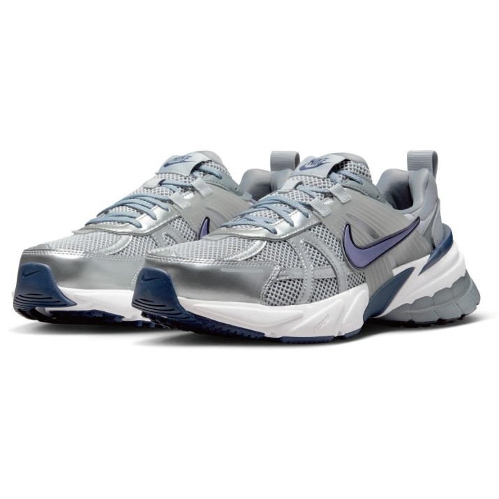 Adidași pentru bărbați Nike V2K Run Wolf Grey/Cool Grey/White/Midnight Navy, s.44