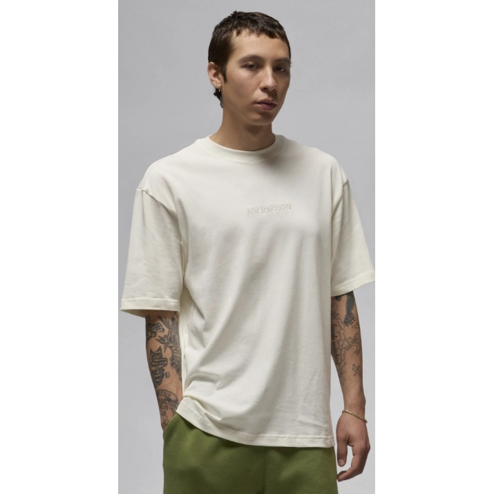Мужская футболка Nike M Air Jordan Wordmark 85 Light Orewood Brown, s.L