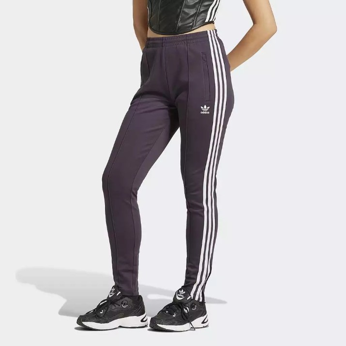 Pantaloni spotivi de dame Adidas Sst Track Pant Aurora Black, s.XS