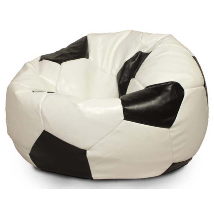 Fotoliu puf Because BALL WhiteBlack