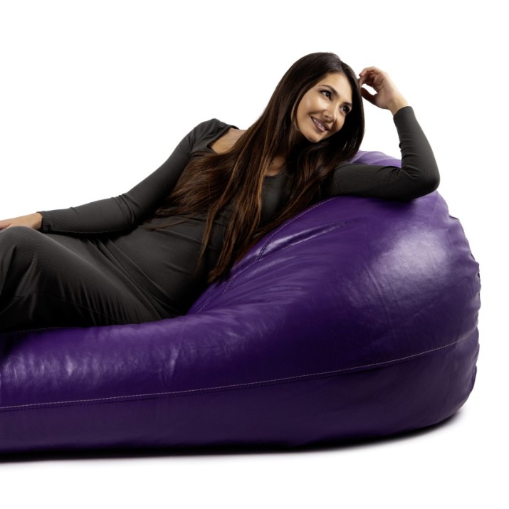 Fotoliu puf Because Original Bean Bag Purple