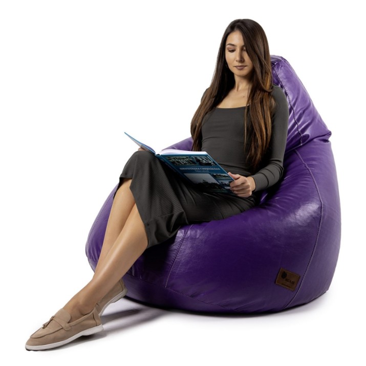 Fotoliu puf Because Original Bean Bag Purple