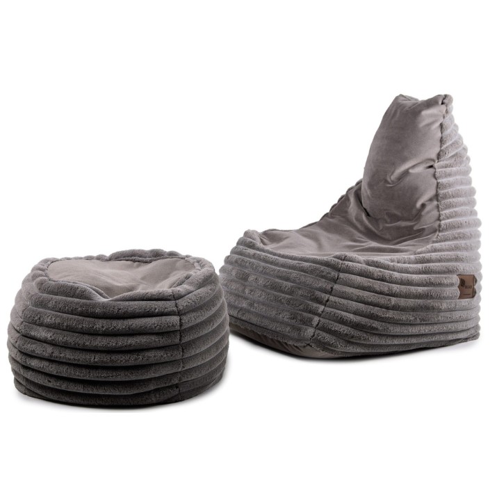 Fotoliu puf Because Soft Bean Bag Dark Pouf