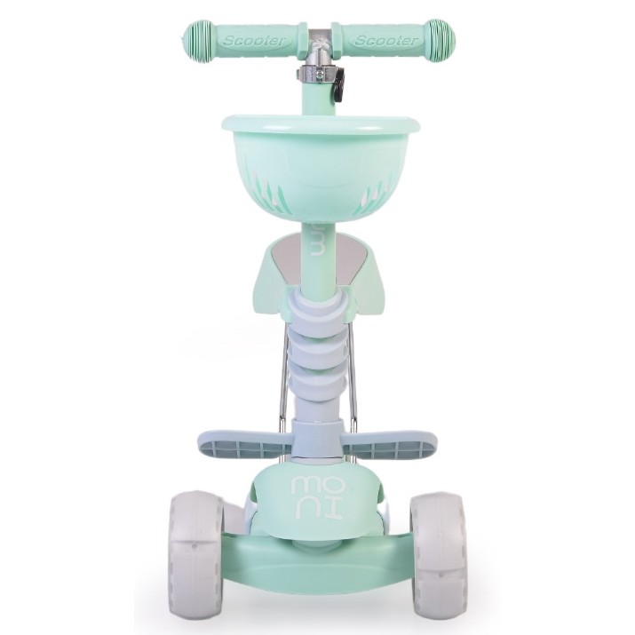 Trotinetă Moni Bubblegum Green