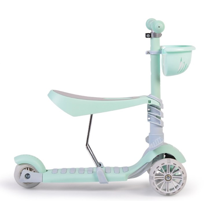 Trotinetă Moni Bubblegum Green