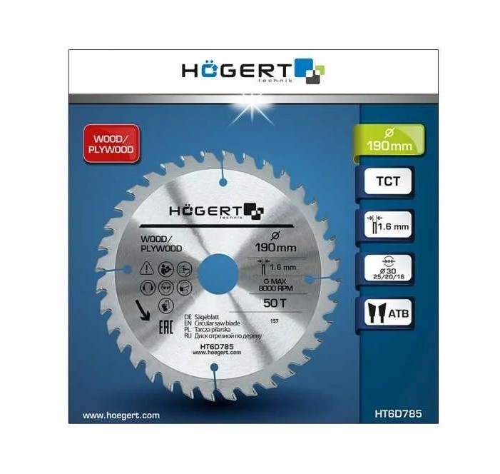 Диск для резки Hoegert HT6D785