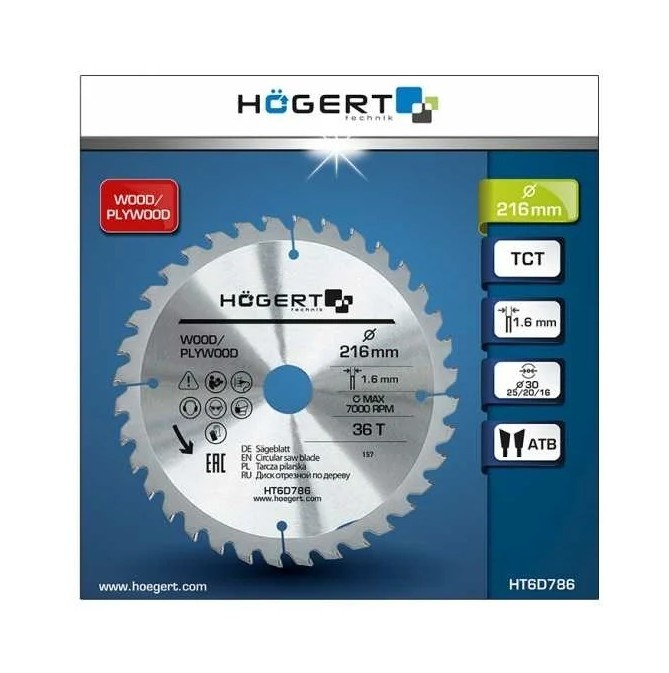 Диск для резки Hoegert HT6D786