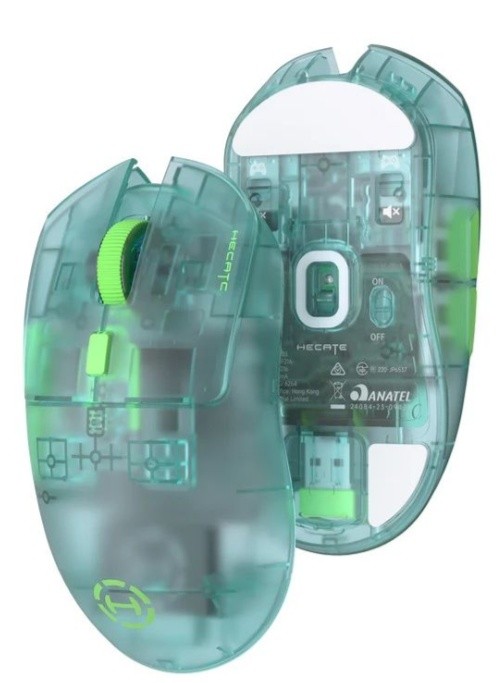Компьютерная мышь Edifier Hecate G3M Pro Transparent Green