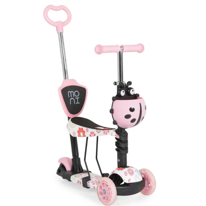 Trotinetă Moni Lollipop Pink