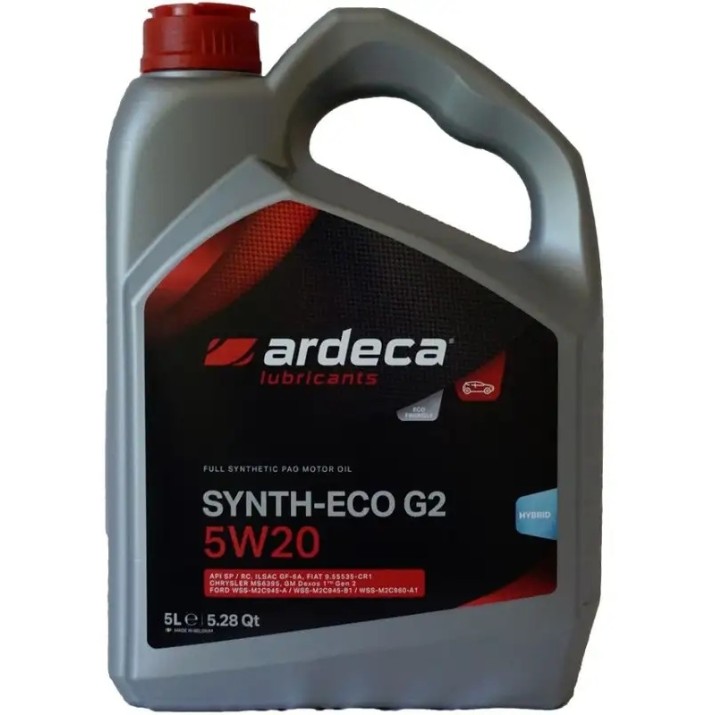Ulei de motor Ardeca Synth-Eco G2 5W-20 5L