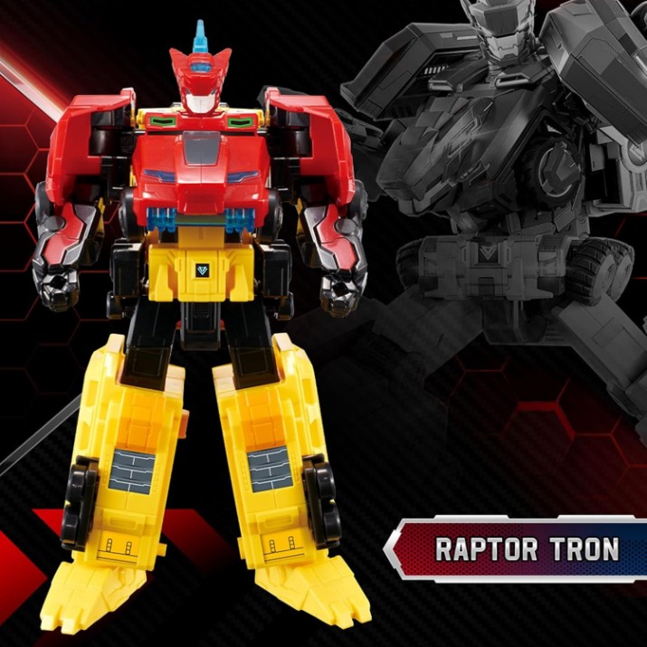 Figura Eroului ChiToys Transformer Dinoster Raptor Tron (EU580811)