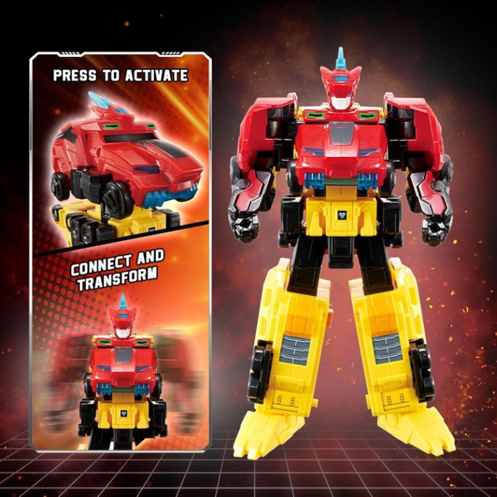 Figura Eroului ChiToys Transformer Dinoster Raptor Tron (EU580811)