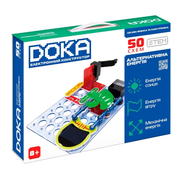 Конструктор Doka Альтернативная Энергетика (D70711)