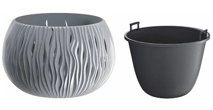 Цветочный горшок Prosperplast Sandy Bowl DSK480-405U