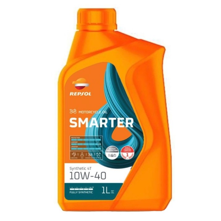 Моторное масло Repsol Smarter Sinthetic 4T 10W-40 1L