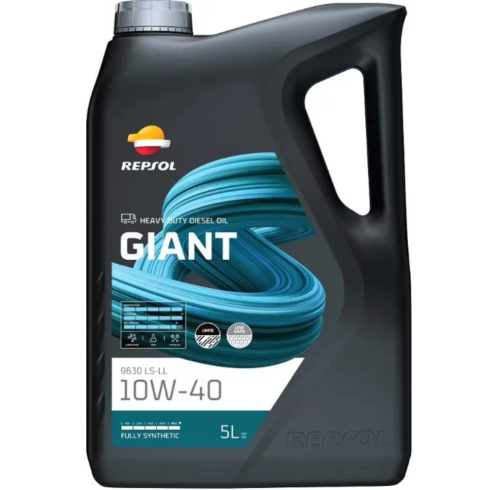 Моторное масло Repsol Giant 9630 LS-LL 10W-40 5L