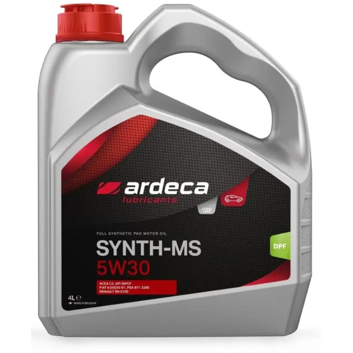 Моторное масло Ardeca Synth-MS 5W-30 4L