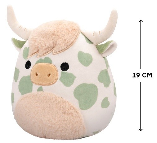 Jucărie de pluș Squeezamals Celestino The Highland Cow (SQCR06578)