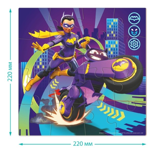 Пазл Dodo 16 Batwheels Progressive (200552)