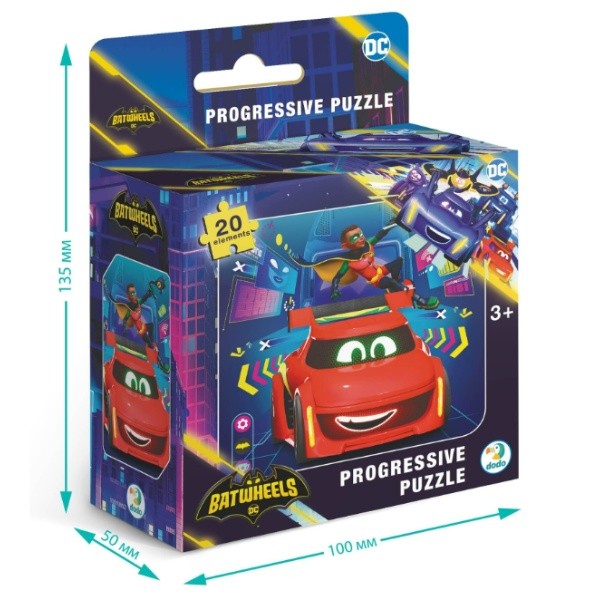 Пазл Dodo 20 Batwheels Progressive (200553)