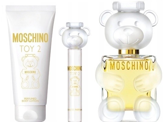 Парфюмерный набор для неё Moschino Toy 2 EDP 100ml + EDP 10ml + Body Lotion 100ml