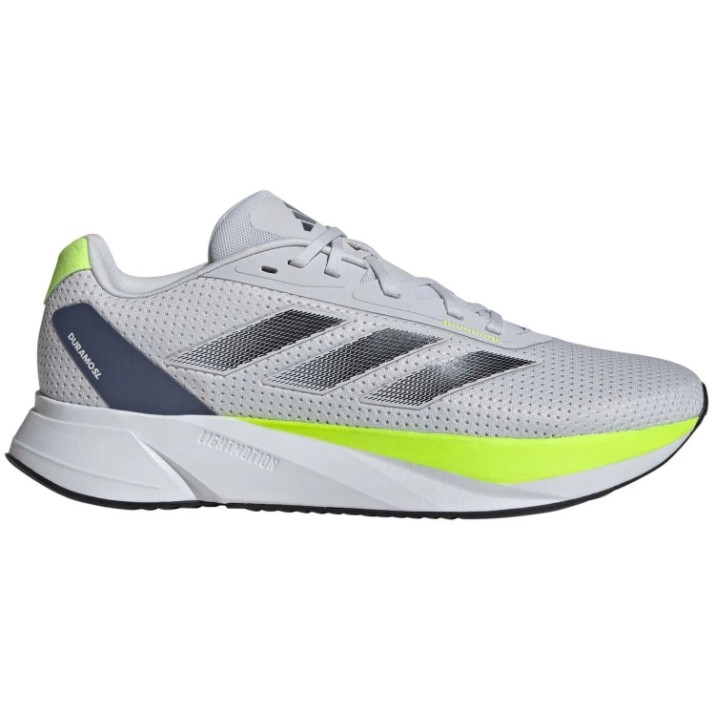Кроссовки мужские Adidas Duramo Sl M Dash Grey/Core Black/Lucid Lemon, s.40