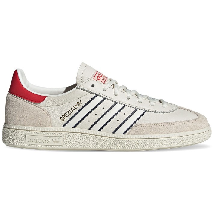 Кеды мужские Adidas Handball Spezial Cloud White/Night Indigo/Better Scarlet, s.46