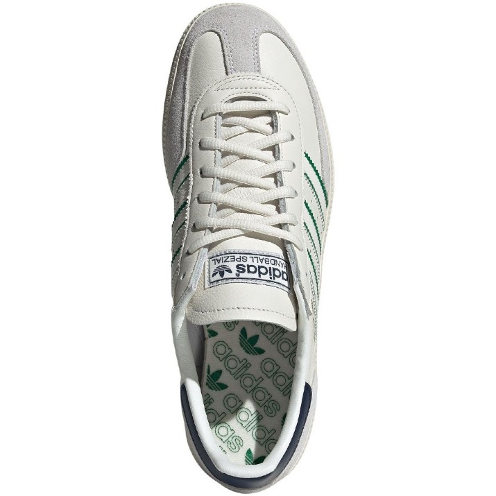 Ghete pentru bărbați Adidas Handball Spezial Core White/Green/Night Indigo, s.46
