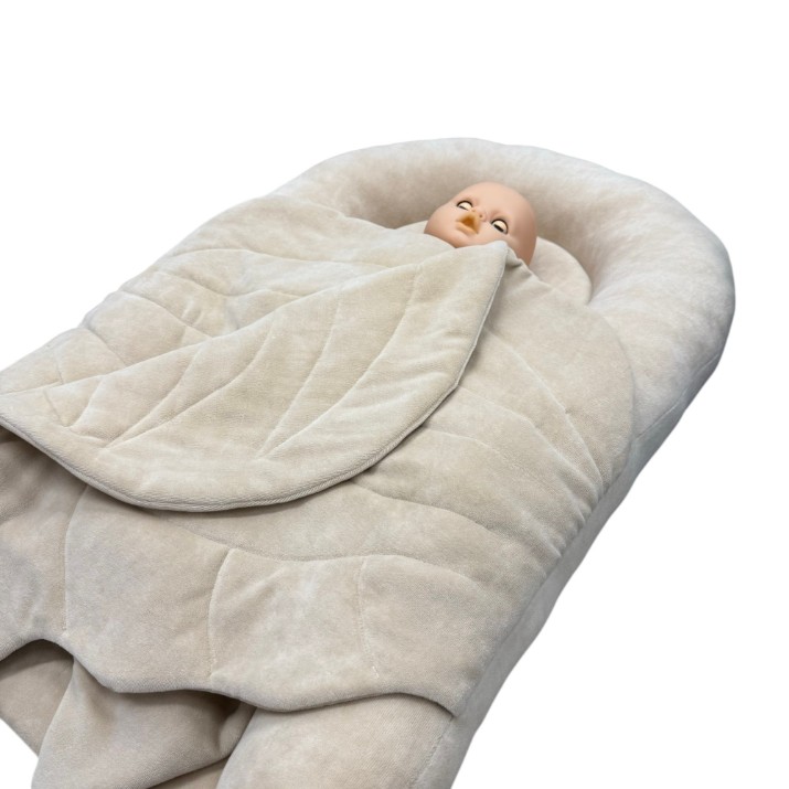 Cuib pentru bebeluș Holala Kids Cappuccino S