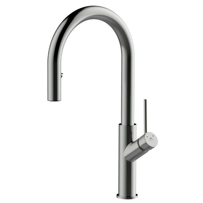 Смеситель для кухни Rubineta Bona-33 PO DG (BO330DG8)