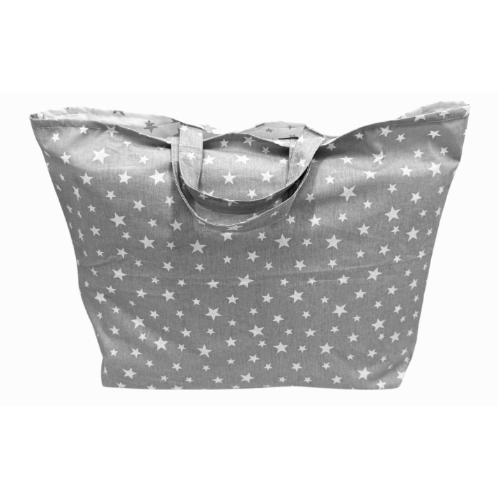 Lenjerie de pat pentru copii Holala Kids Grey Stars 5pcs