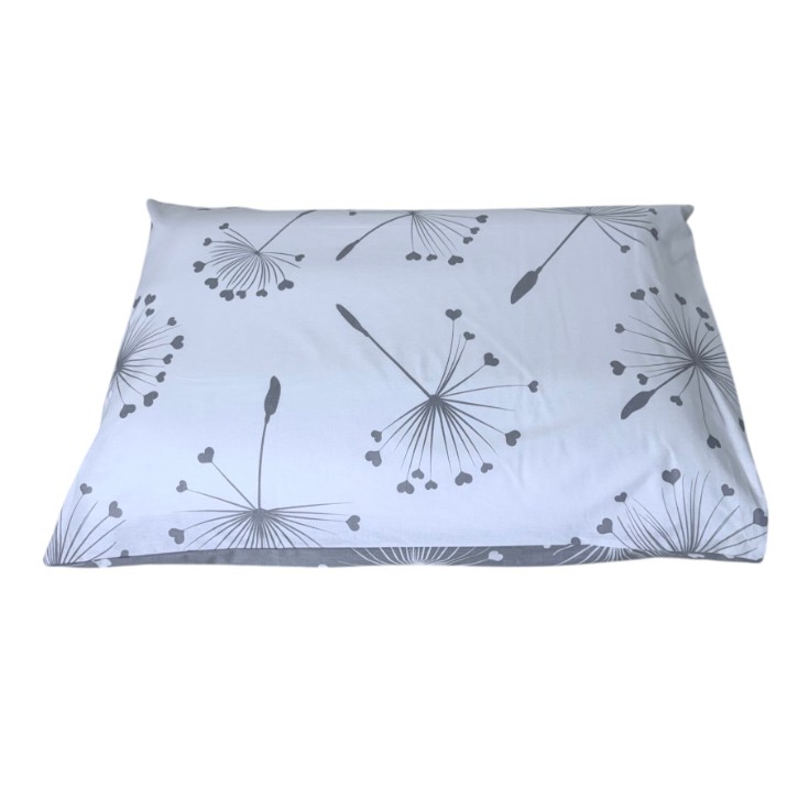 Детское постельное белье Holala Kids 120x60cm Dandelions White/Grey 3pcs