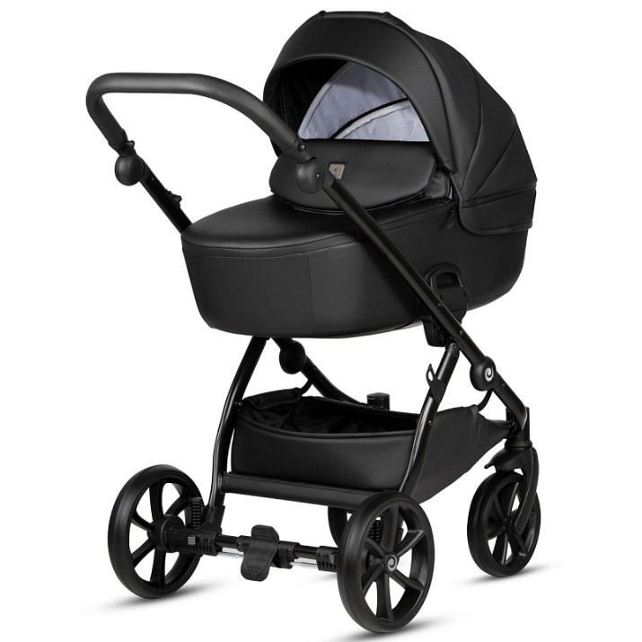 Carucior Tutis Uno 5+ Leather 2in1 Jet Black (1402699)