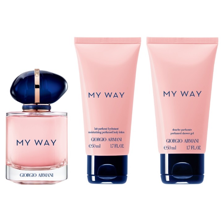 Парфюмерный набор для неё Giorgio Armani My Way EDP 50ml + Shower Gel 75ml + Body Lotion 75ml